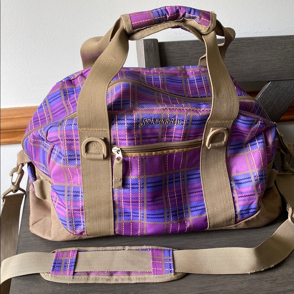 Purple Small Duffel Bag